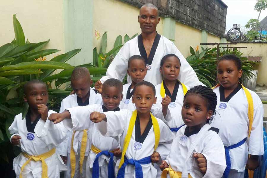 Taekwondo classes at Kerridale Preparatory School